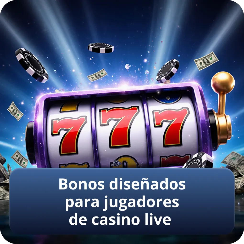 Bonos exclusivos diseñados para jugadores de casino live
