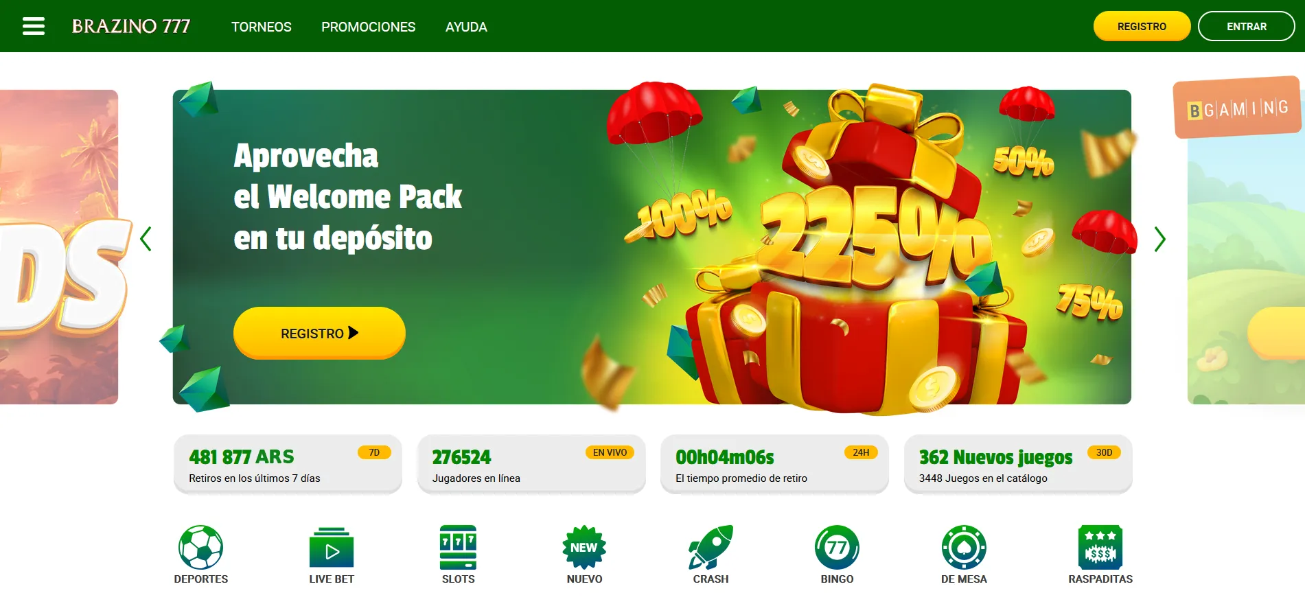 Bonos disponibles en casinos con bonos de bienvenida