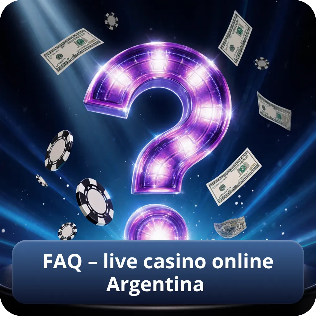 FAQ – preguntas frecuentes live casino online Argentina