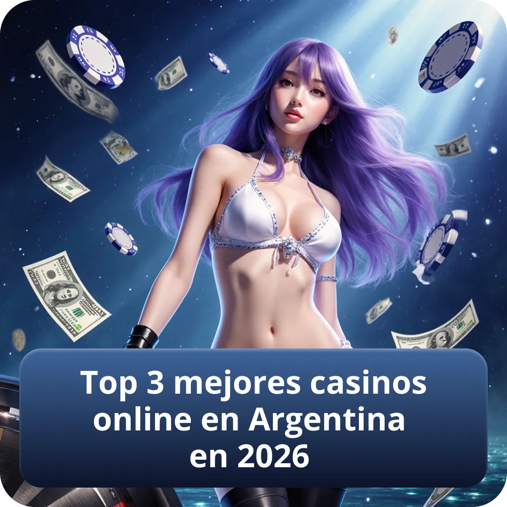 Top 3 de los mejores casinos online en Argentina en 2026