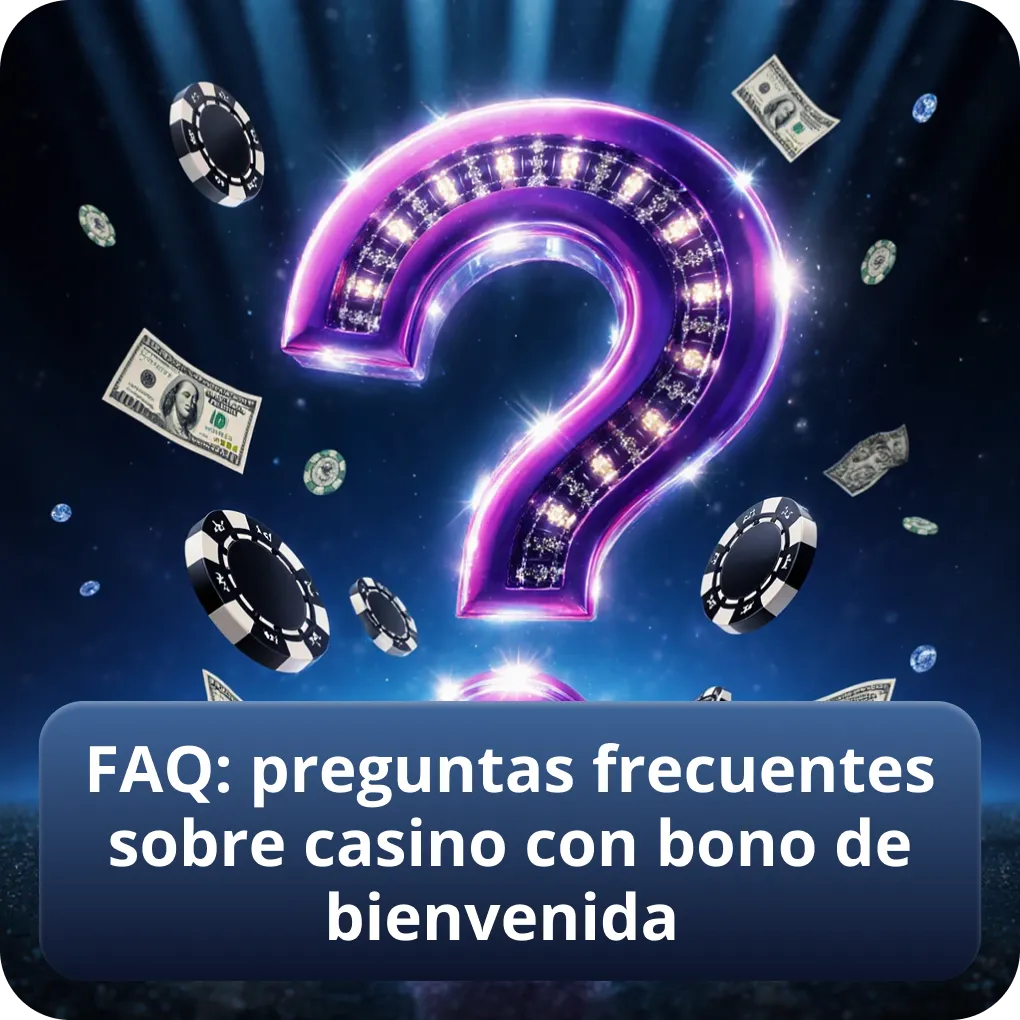 FAQ: preguntas frecuentes sobre casinos con bono de bienvenida